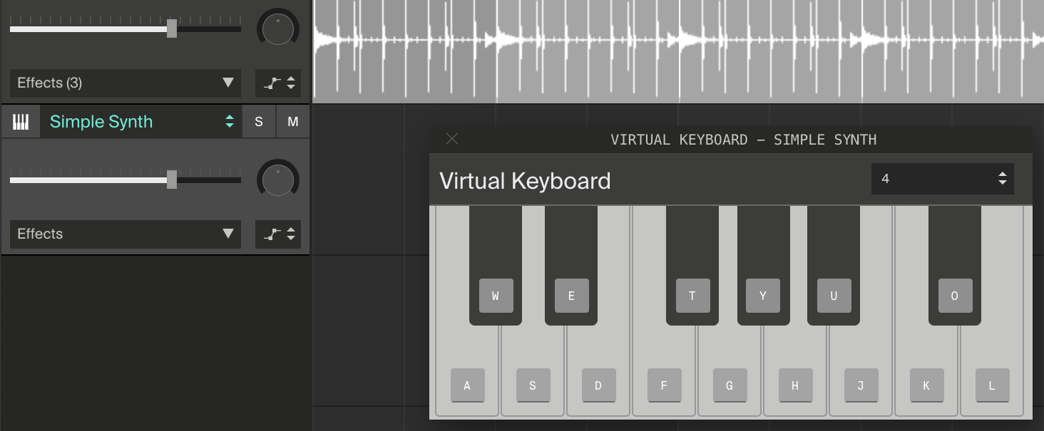 Soundation Learn Howto Use the Virtual Keyboard